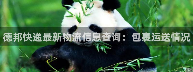 豪门国际h5链接：德邦快递最新物流信