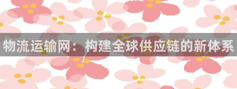 豪门国际初始密码在哪里修改：物流运输网：构建全球供应链的新体